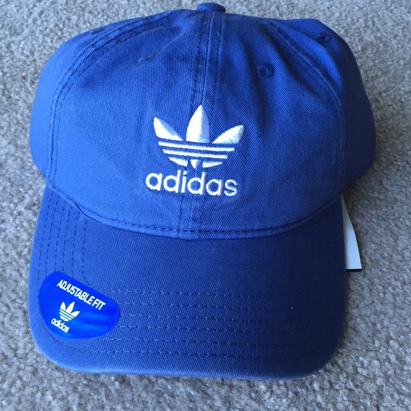 Adidas Originals Blue Hat Baseball Nwt 